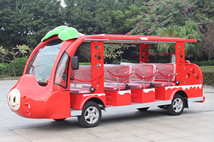 14座蓬雾款电动观光车 型号：RSC-14F-6