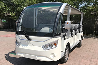 14座电动观光车 型号：GD14A（72V7.5KW）