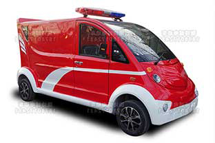 4座钣金封闭消防巡逻车 型号：RSC-x1f-xf-4